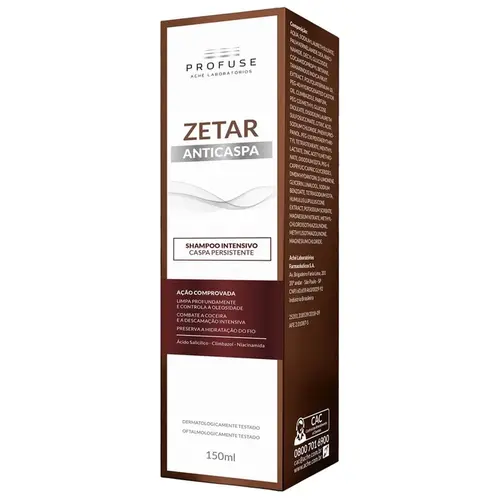 SHAMPOO ANTICASPA PROFUSE ZETAR INTENSIVO 150ML