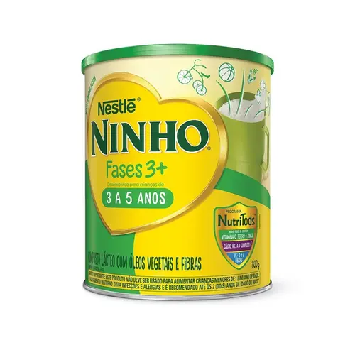 COMPOSTO LACTEO NINHO FASES 3+ 800GR 3 A 5 ANOS