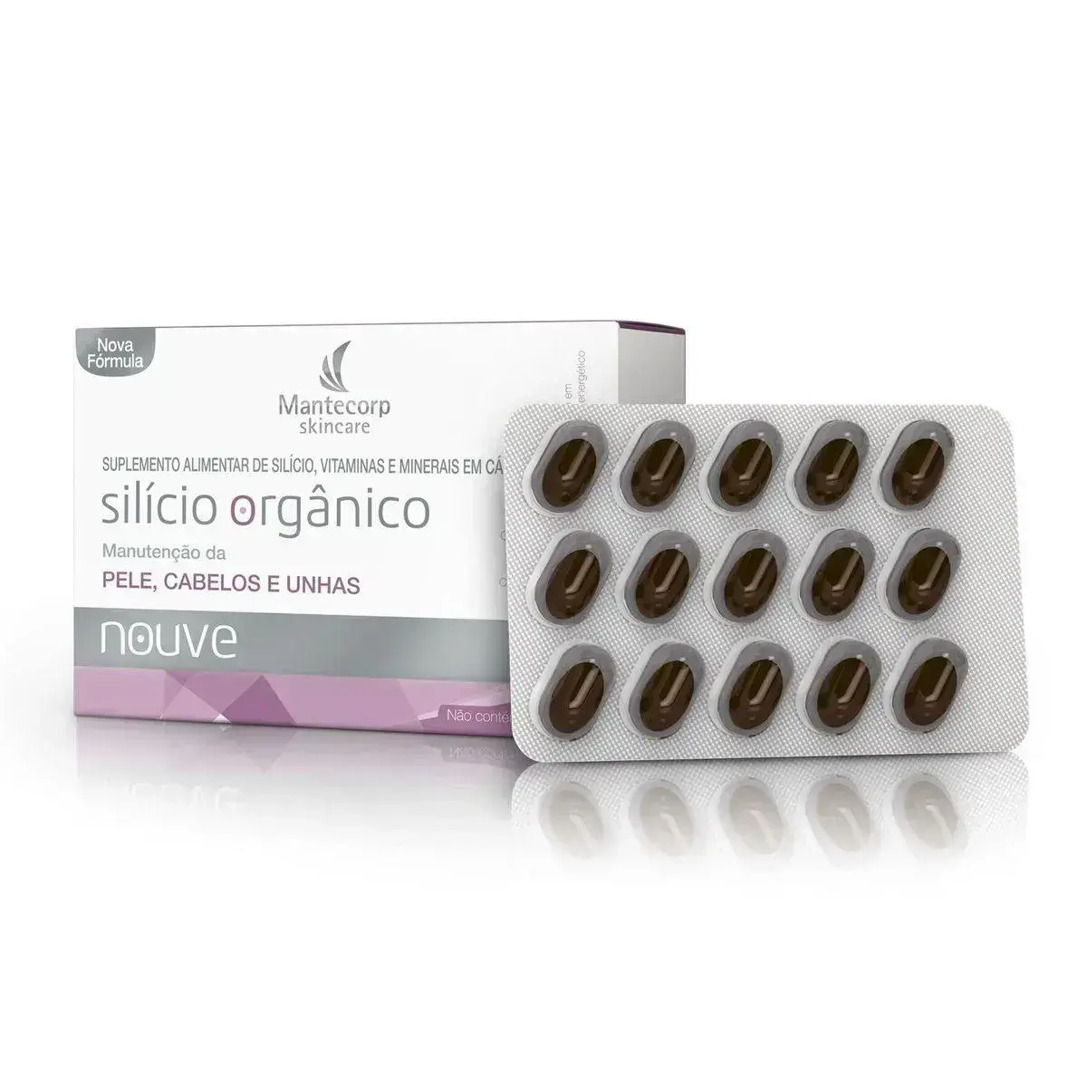 NOUVE SILICIO ORGANICO 60 CAPSULAS