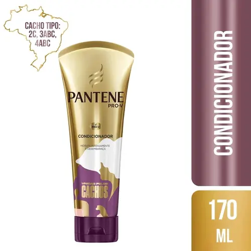 CONDICIONADOR PANTENE UNIDAS PELOS CACHOS 170ML