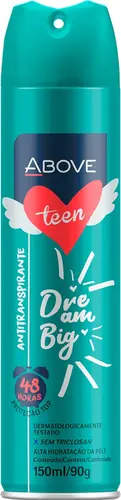 DESODORANTE ABOVE TEEN DREAM BIG FEMININO AEROSSOL 150ML