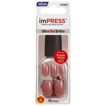 UNHAS POSTICAS KISS NY IMPRESS MEDIO FRESH START