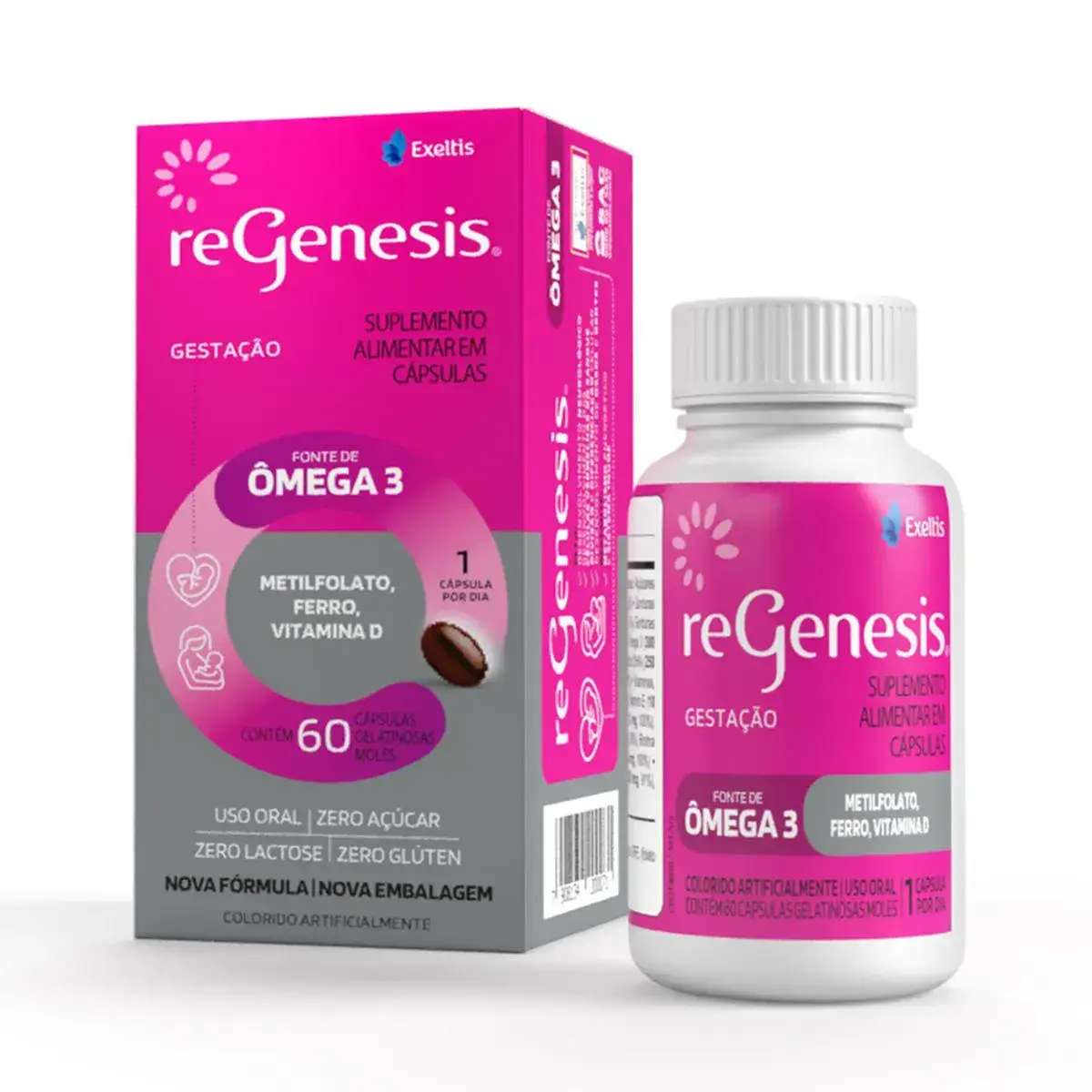 REGENESIS 90 CAPSULAS VITAMINA GESTANTE - LACTANTE
