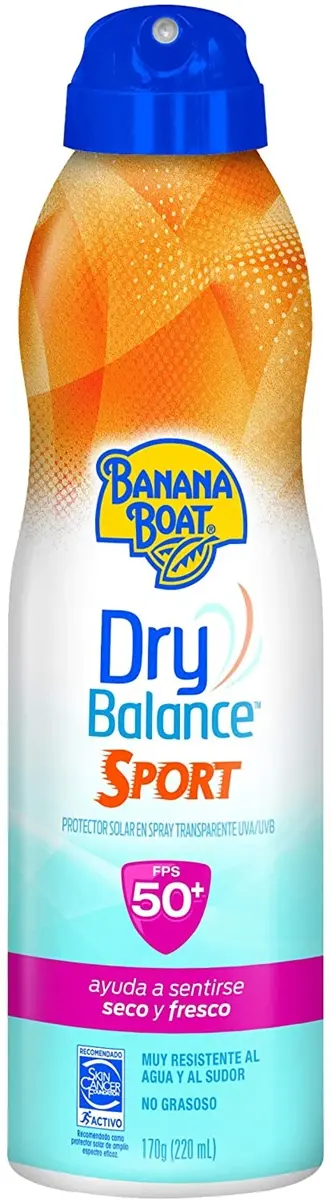 PROTETOR SOLAR BANANA BOAT DRYBALANCE AEROSSOL FPS50 170GR