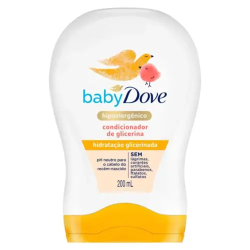 CONDICIONADOR DOVE BABY HIDRATACAO GLICERINADA 200ML