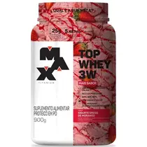 TOP WHEY 3W MAIS SABOR IOGURTE MOR 900GR MAX TITANIUM