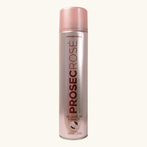 SECANTE DE ESMALTE SPRAY PROSEC ROSE 400ML