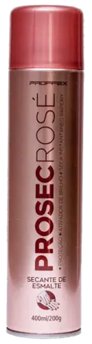 SECANTE DE ESMALTE SPRAY PROSEC ROSE 400ML