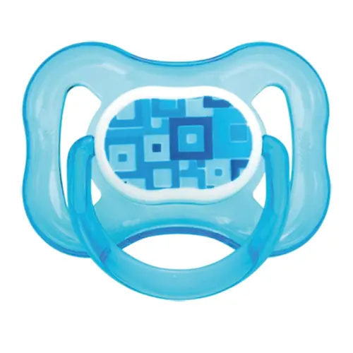 CHUPETA KUKA COLOR ORTO DECORADA N1 AZUL (COD:2061)