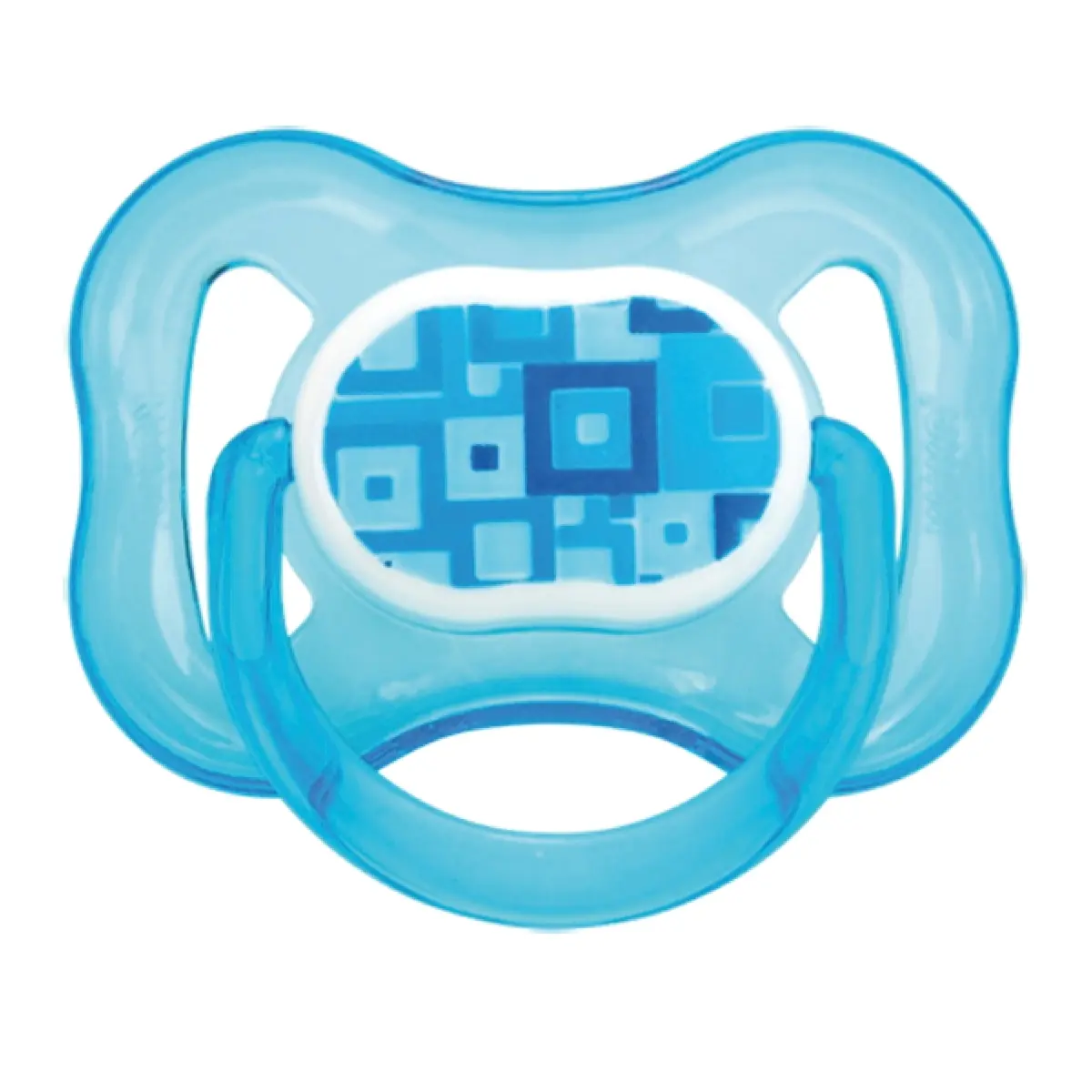 CHUPETA KUKA COLOR ORTO DECORADA N1 AZUL (COD:2061)