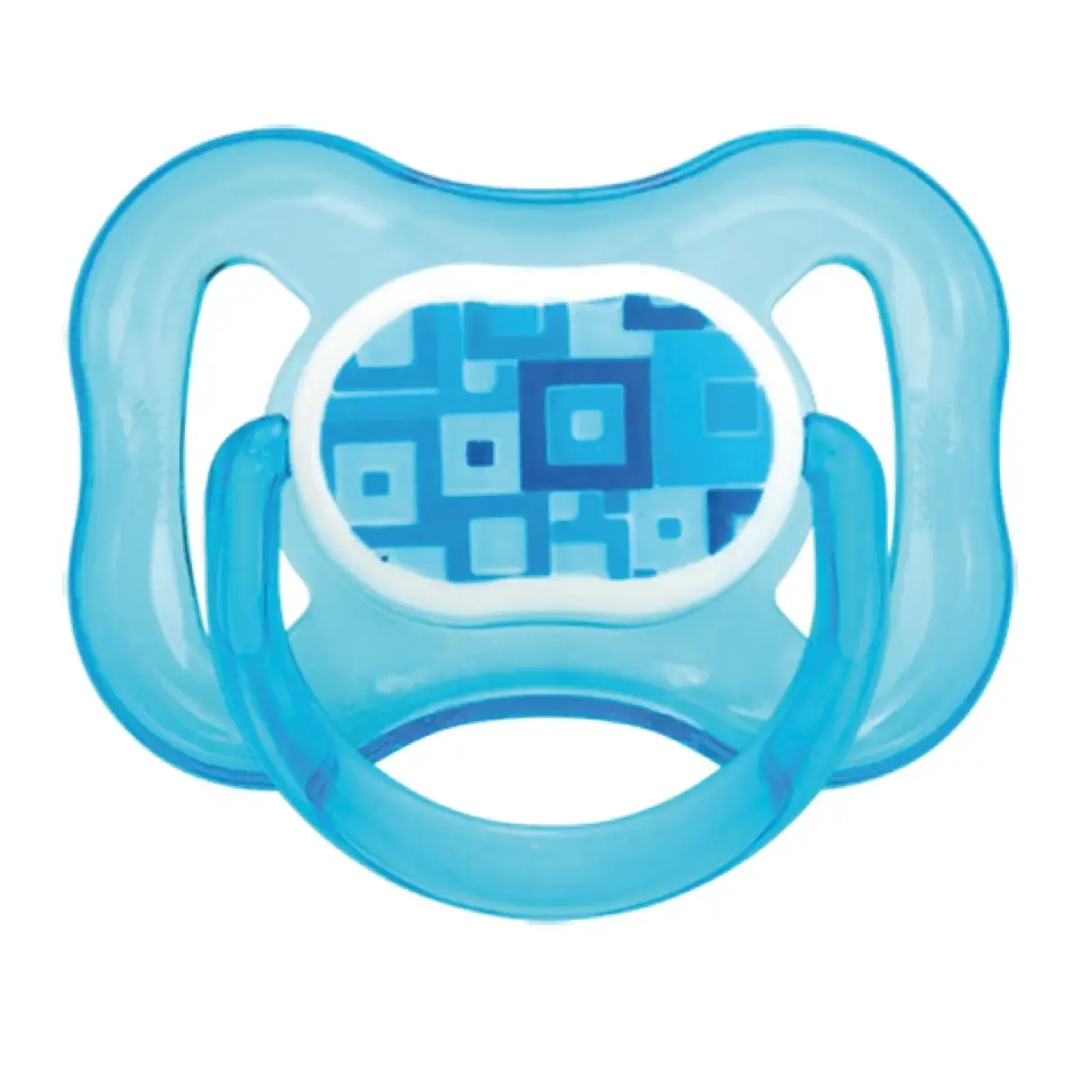 CHUPETA KUKA COLOR ORTO DECORADA N1 AZUL (COD:2061)