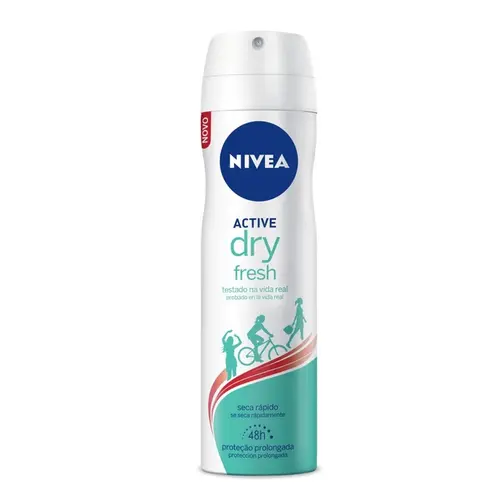 DESODORANTE NIVEA DRY FRESH FEMININO AEROSSOL 150ML