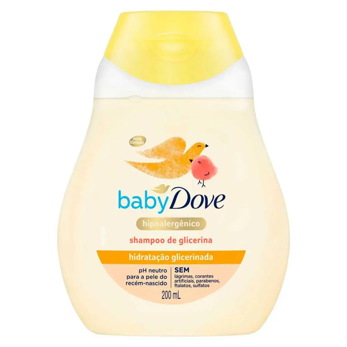 SHAMPOO DOVE BABY HIDRATACAO GLICERINADA 200ML
