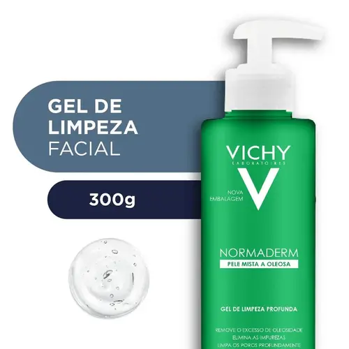 GEL DE LIMPEZA PROFUNDA NORMADERM VICHY 300GR