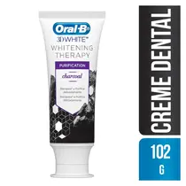 CREME DENTAL ORAL-B 3D WHITE CHARCOAL 102GR