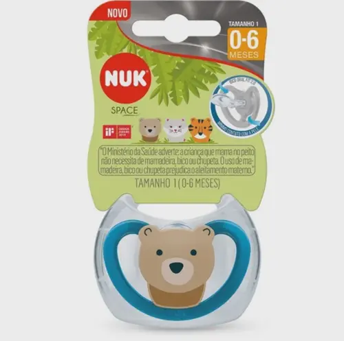 CHUPETA NUK SPACE BOY S1 (COD:7333-1B)