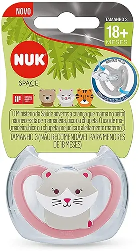CHUPETA NUK SPACE GIRL S3 (COD:7333-3G)