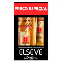 KIT ELSEVE  OLEO EXTRAORDINARIO SHAMPOO 375ML + CONDICIONADOR 170ML