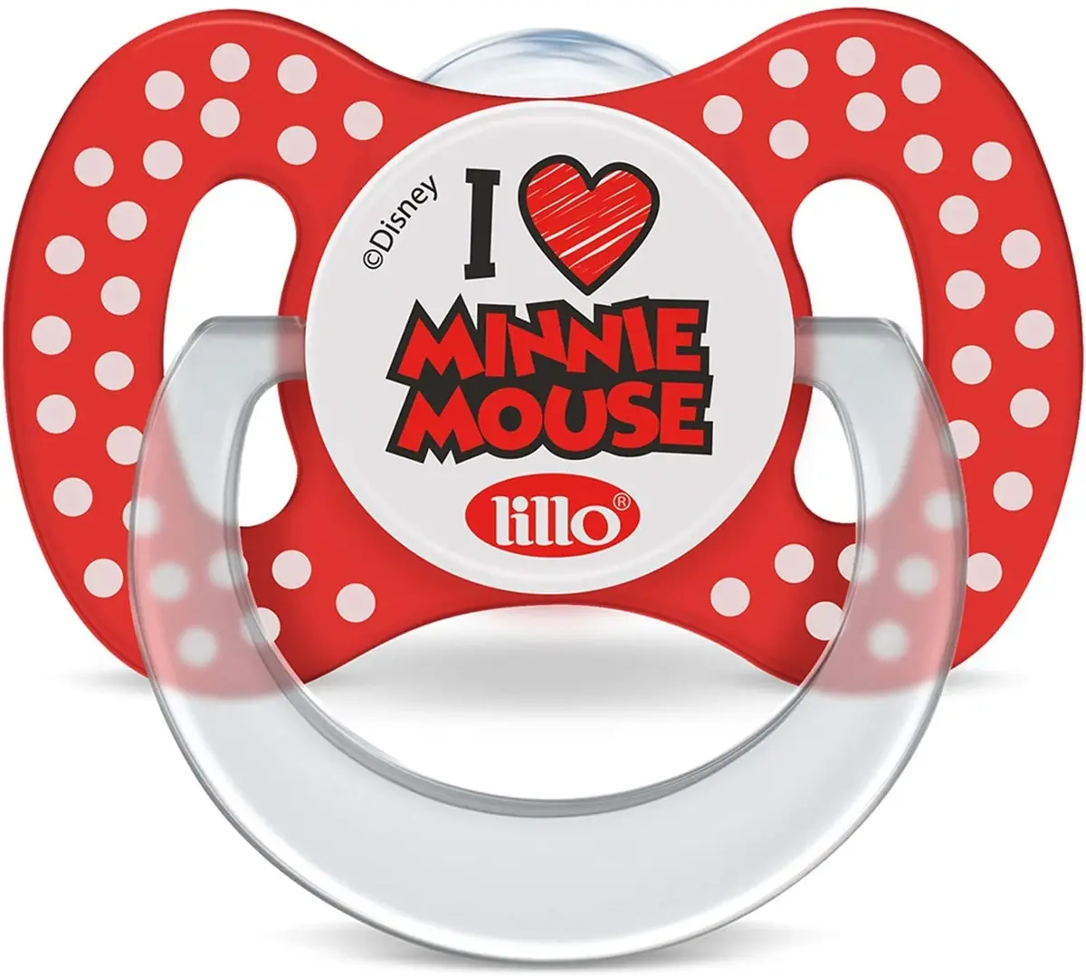 CHUPETA LILLO FUNNY MINNIE ORTODONTICA SILICONE TAMANHO 1 (COD:305731)