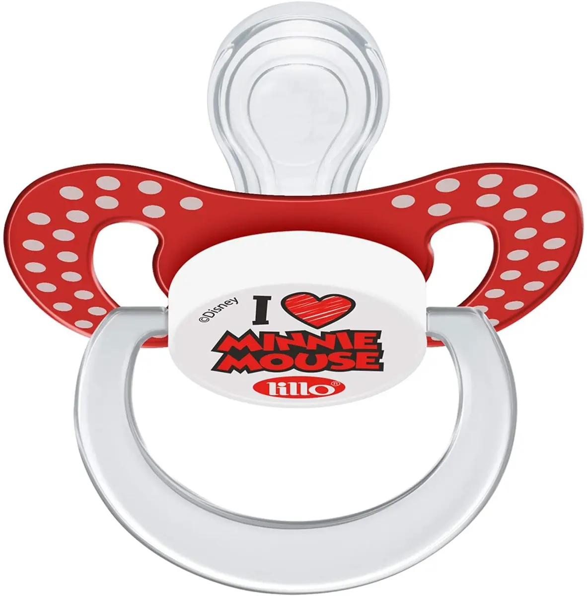 CHUPETA LILLO FUNNY MINNIE ORTODONTICA SILICONE TAMANHO 1 (COD:305731)