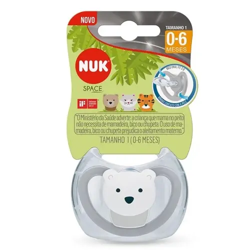 CHUPETA NUK SPACE NEUTRAL S1 (COD:7333-1N)