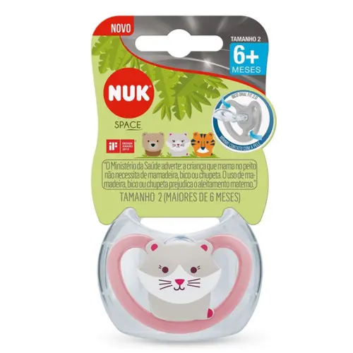 CHUPETA NUK SPACE GIRL S2 (COD:7333-2G)