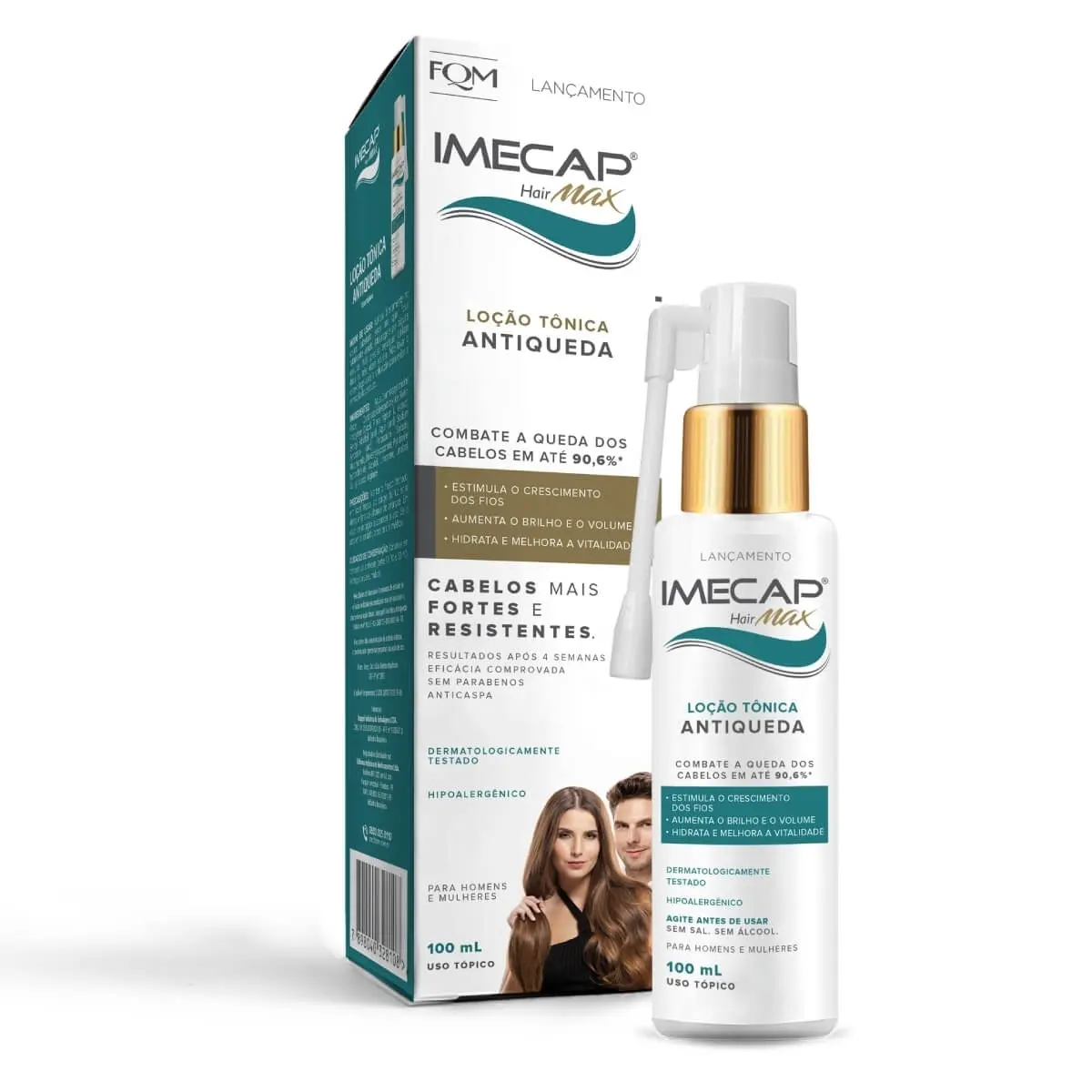 LOCAO TONICA IMECAP HAIR MAX ANTIQUEDA 100ML