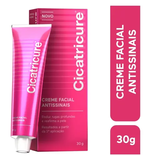 CREME CICATRICURE ANTIRRUGAS 30GR