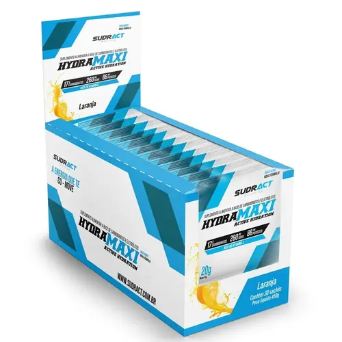 ISOTONIC SUDRACT HYDRAMAXI LARANJA SACHE