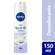 DESODORANTE NIVEA AGUA DE COCO FEMININO AEROSSOL 150ML