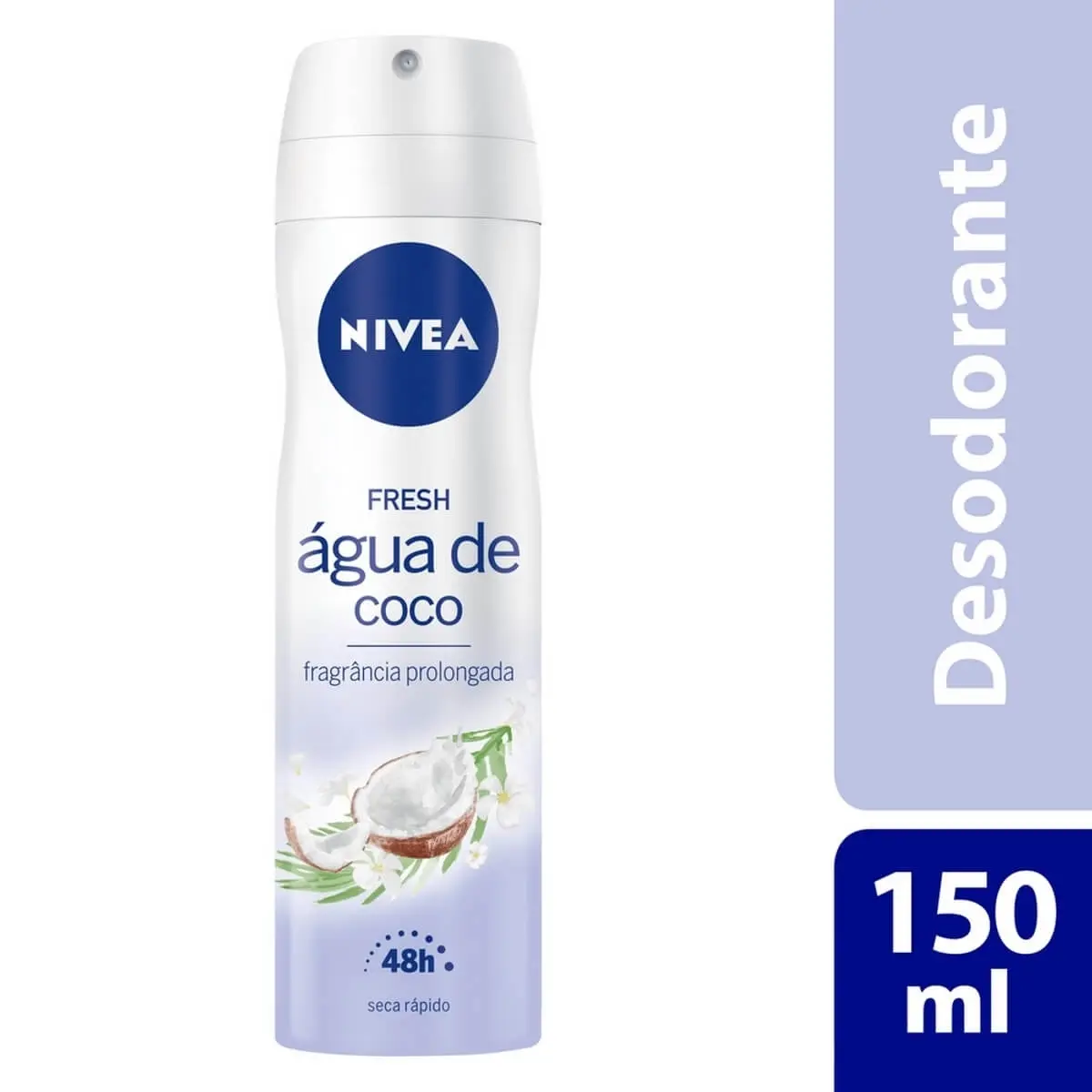 DESODORANTE NIVEA AGUA DE COCO FEMININO AEROSSOL 150ML