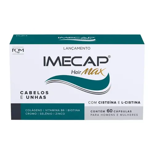 IMECAP HAIR MAX 60 CAPSULAS MULTIVITAMINICO - POLIVITAMINICO