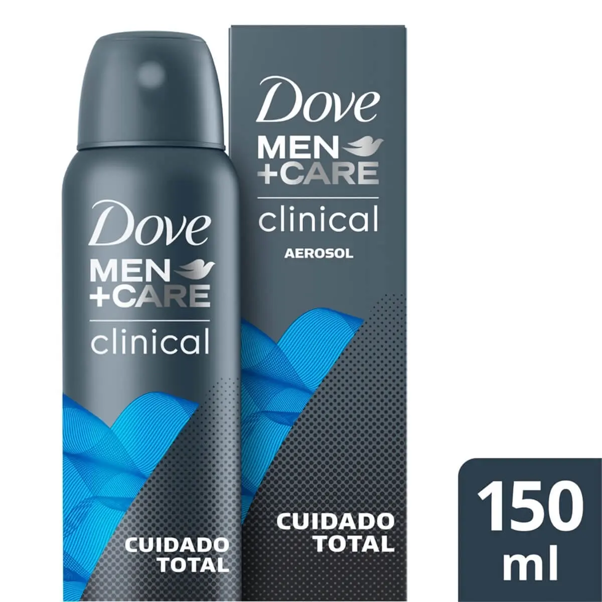 DESODORANTE DOVE MEN CARE CLINICAL ORIGINAL AEROSSOL 150ML