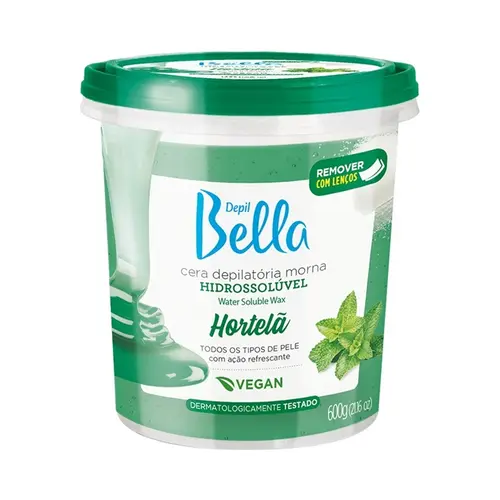 CERA DEPILATORIA DEPIL BELLA HORTELA 600GR