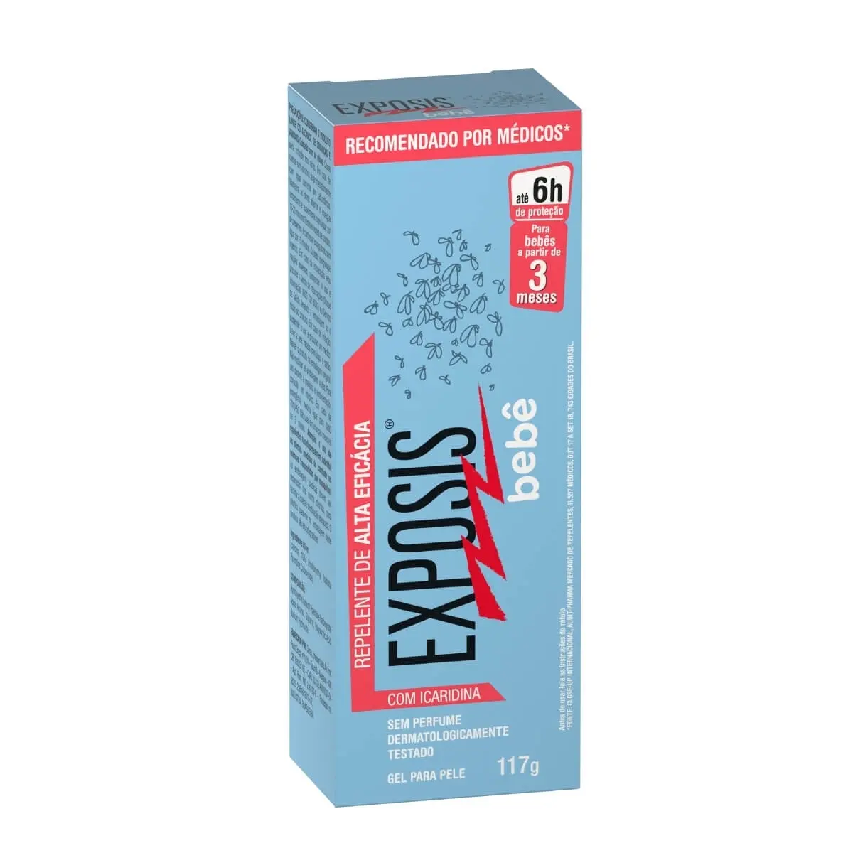 REPELENTE EXPOSIS GEL BEBE 117ML