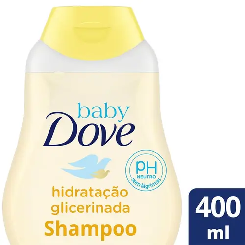 SHAMPOO DOVE BABY HIDRATACAO GLICERINADA 400ML