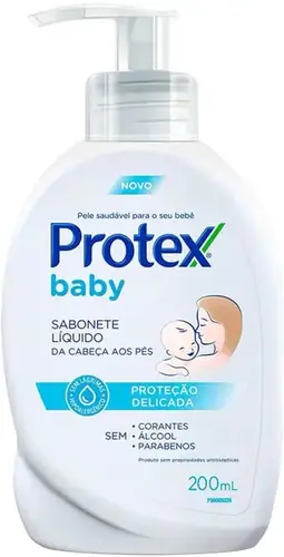 SABONETE LIQUIDO PROTEX BABY PROTECAO DELICADA 200ML