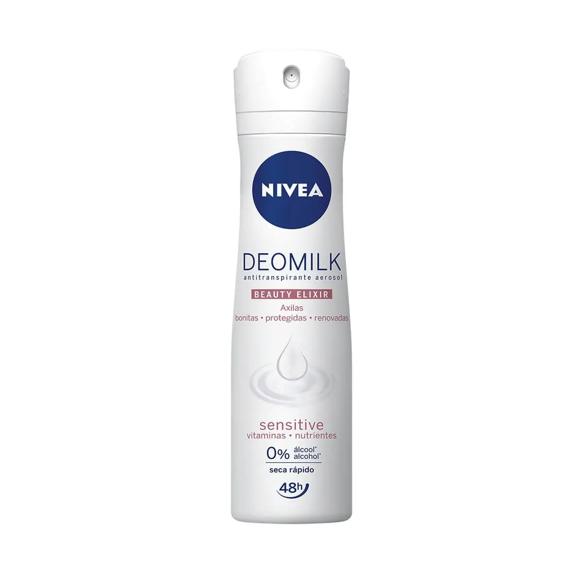 DESODORANTE NIVEA DEOMILK SENSITIVE FEMININO AEROSSOL 150ML