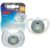 CHUPETA NUK SPACE GLOW NEUTRAL S1 (COD:7336-1N)