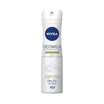 DESODORANTE NIVEA DEOMILK TOQUE SECO FEMININO AEROSSOL 150ML