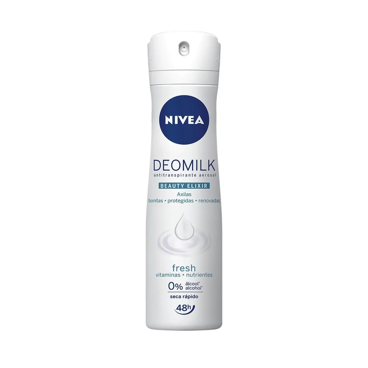 DESODORANTE NIVEA DEOMILK FRESH FEMININO AEROSSOL 150ML