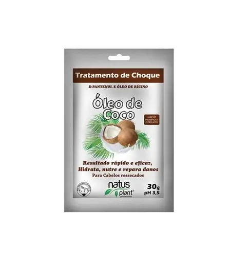 SACHE NATUS PLANT TRAT CHOCK OLEO DE COCO 30GR