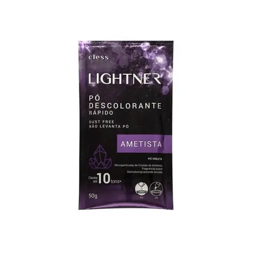 PO DESCOLORANTE LIGHTNER AMETISTA 50GR