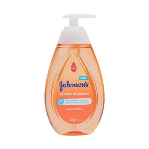 SABONETE LIQUIDO JOHNSON S BABY GLICERINA 400ML