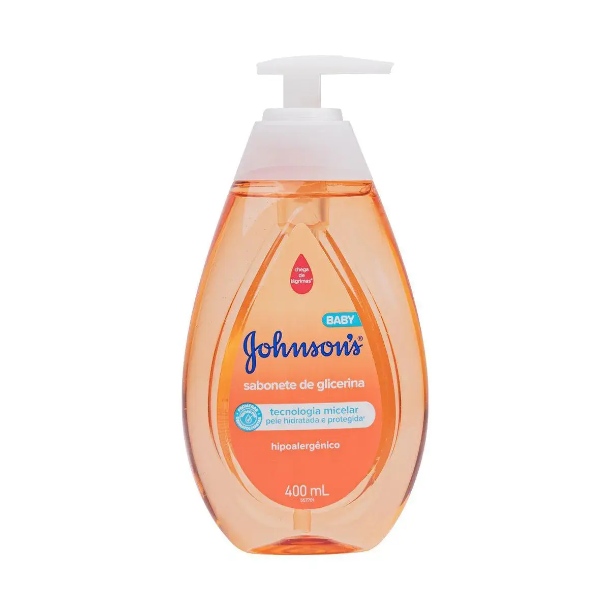 SABONETE LIQUIDO JOHNSON S BABY GLICERINA 400ML