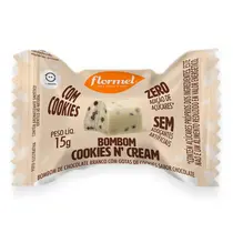 BOMBOM FLORMEL COOKIES N CREAM 15GR