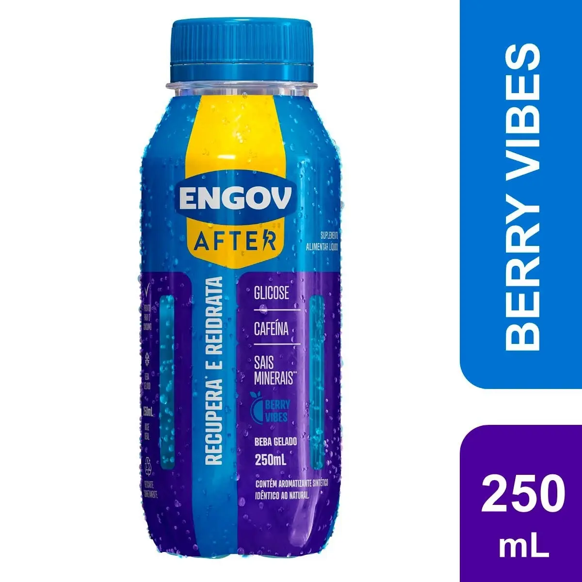 ENGOV AFTER BERRY VIBES 250ML MEPIRAMINA + HIDROXIDO DE ALUMINIO + ACIDO ACETILSALICILICO + CAFEINA