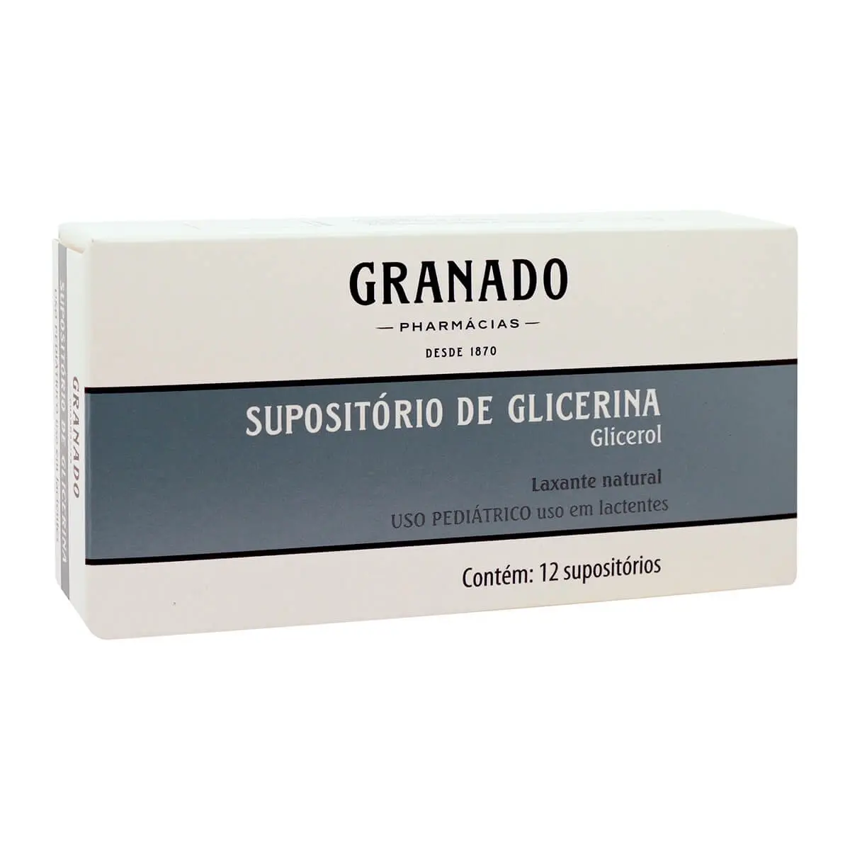 SUPOSITORIO GLICERINA LACTANTE 1 UNIDADE GRANADO GLICEROL