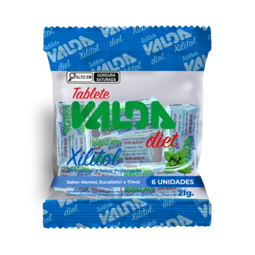 VALDA DIET TABLETE SACHE COM 6 UNIDADES