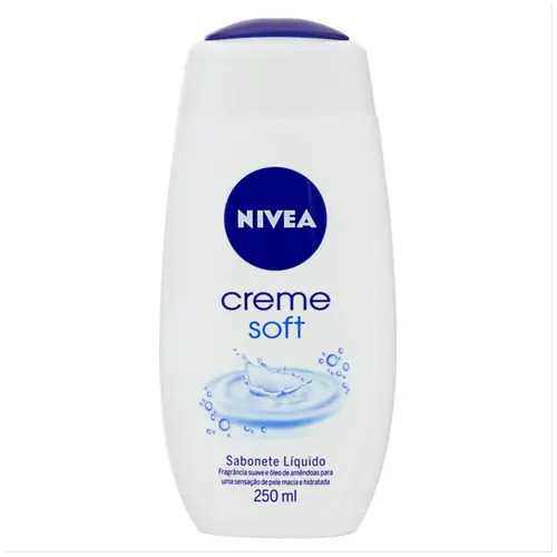SABONETE LIQUIDO NIVEA CREME SOFT 250ML